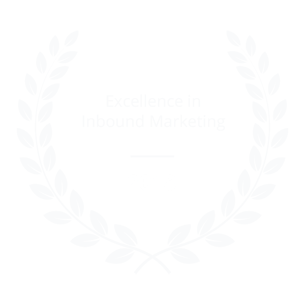 Excellence in inbound marketing award 2018